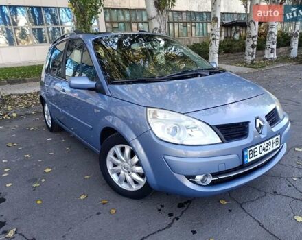 Рено Сценик 2006 в Николаеве на Automoto.ua Синий Рено Сценик, объемом двигателя 1.6 л и пробегом 276 тыс. км за 4800 $, фото 1 на Automoto.ua