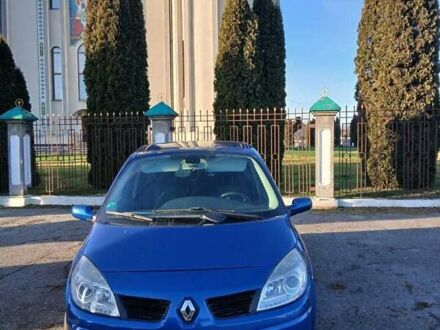 Синий Рено Сценик, объемом двигателя 1.6 л и пробегом 230 тыс. км за 4599 $, фото 1 на Automoto.ua