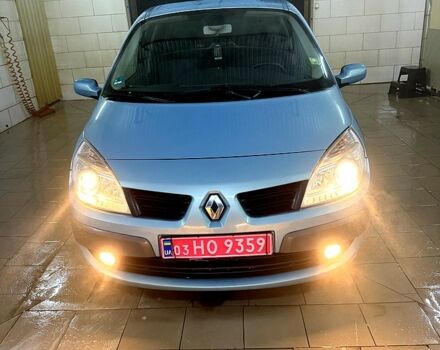 Синий Рено Сценик, объемом двигателя 1.6 л и пробегом 227 тыс. км за 5600 $, фото 1 на Automoto.ua