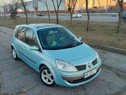 Синий Рено Сценик, объемом двигателя 1.6 л и пробегом 219 тыс. км за 4700 $, фото 1 на Automoto.ua