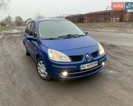 Синий Рено Сценик, объемом двигателя 1.6 л и пробегом 250 тыс. км за 4900 $, фото 1 на Automoto.ua