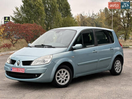 Синий Рено Сценик, объемом двигателя 1.6 л и пробегом 214 тыс. км за 6800 $, фото 1 на Automoto.ua