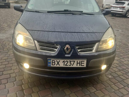 Синий Рено Сценик, объемом двигателя 1.6 л и пробегом 208 тыс. км за 5777 $, фото 1 на Automoto.ua