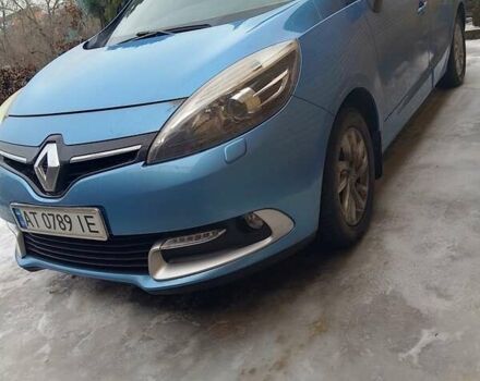 Синий Рено Сценик, объемом двигателя 1.6 л и пробегом 197 тыс. км за 8600 $, фото 1 на Automoto.ua