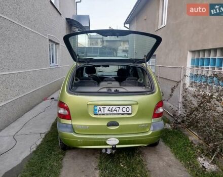 Зеленый Рено Сценик, объемом двигателя 1.6 л и пробегом 216 тыс. км за 3500 $, фото 8 на Automoto.ua