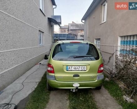 Зеленый Рено Сценик, объемом двигателя 1.6 л и пробегом 216 тыс. км за 3500 $, фото 2 на Automoto.ua