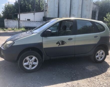 Зеленый Рено Сценик, объемом двигателя 2 л и пробегом 225 тыс. км за 3700 $, фото 1 на Automoto.ua