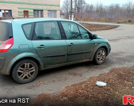 Зеленый Рено Сценик, объемом двигателя 1.6 л и пробегом 170 тыс. км за 4200 $, фото 2 на Automoto.ua