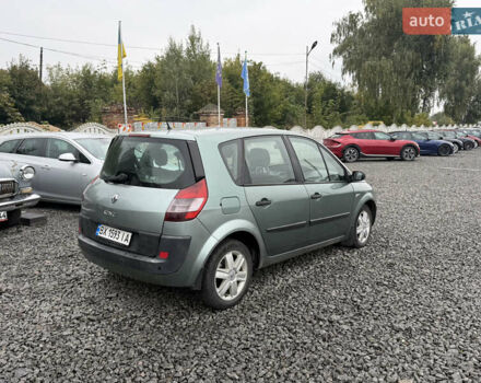 Зеленый Рено Сценик, объемом двигателя 1.6 л и пробегом 255 тыс. км за 3700 $, фото 1 на Automoto.ua