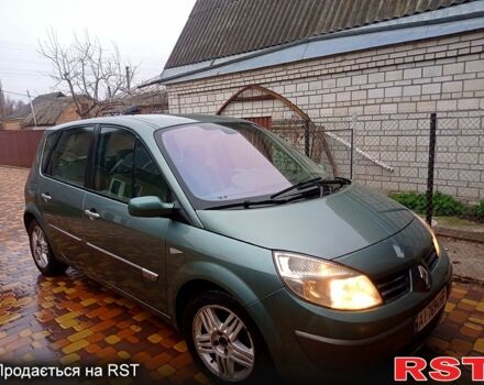 Зеленый Рено Сценик, объемом двигателя 2 л и пробегом 170 тыс. км за 3900 $, фото 1 на Automoto.ua