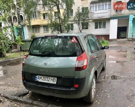 Зеленый Рено Сценик, объемом двигателя 1.6 л и пробегом 150 тыс. км за 3500 $, фото 6 на Automoto.ua