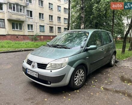 Зеленый Рено Сценик, объемом двигателя 1.6 л и пробегом 150 тыс. км за 3500 $, фото 2 на Automoto.ua