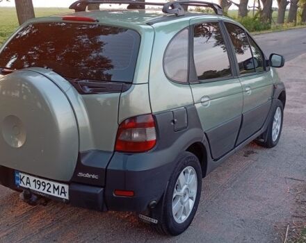 Зеленый Рено Сценик, объемом двигателя 2 л и пробегом 475 тыс. км за 4800 $, фото 3 на Automoto.ua