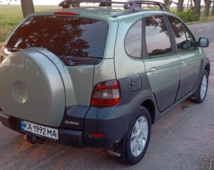 Зеленый Рено Сценик, объемом двигателя 2 л и пробегом 475 тыс. км за 4800 $, фото 4 на Automoto.ua