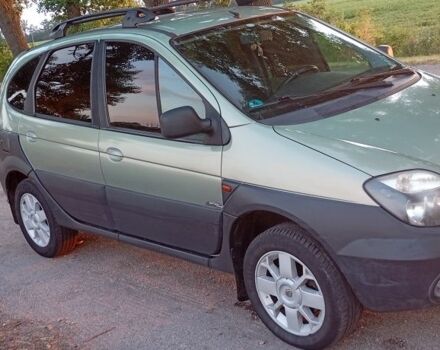 Зеленый Рено Сценик, объемом двигателя 2 л и пробегом 475 тыс. км за 4800 $, фото 2 на Automoto.ua