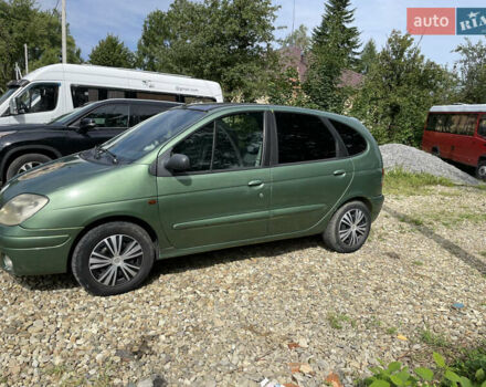 Зеленый Рено Сценик, объемом двигателя 1.87 л и пробегом 390 тыс. км за 2500 $, фото 1 на Automoto.ua