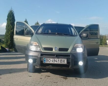 Зеленый Рено Сценик, объемом двигателя 1.9 л и пробегом 330 тыс. км за 5000 $, фото 1 на Automoto.ua
