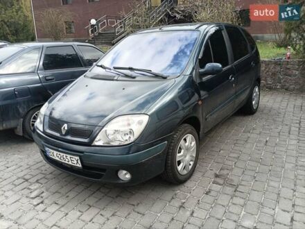 Рено Сценик 2002 в Ирпене на Automoto.ua Зеленый Рено Сценик, объемом двигателя 1.6 л и пробегом 275 тыс. км за 2600 $, фото 1 на Automoto.ua