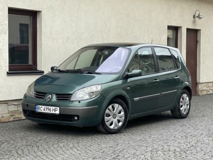 Зеленый Рено Сценик, объемом двигателя 1.9 л и пробегом 271 тыс. км за 3850 $, фото 1 на Automoto.ua