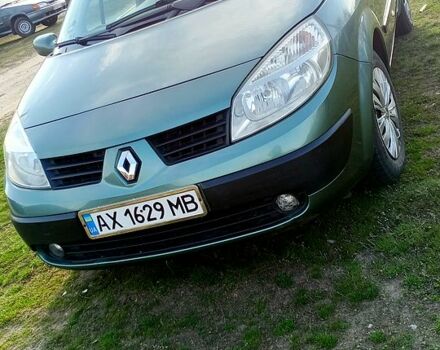Зеленый Рено Сценик, объемом двигателя 1.6 л и пробегом 280 тыс. км за 4800 $, фото 1 на Automoto.ua