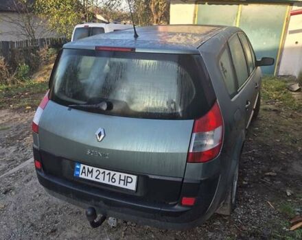 Зеленый Рено Сценик, объемом двигателя 1.6 л и пробегом 150 тыс. км за 5000 $, фото 1 на Automoto.ua
