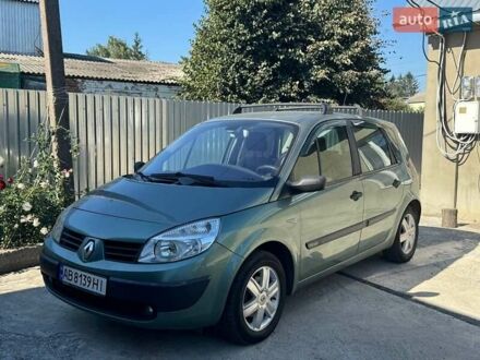 Зеленый Рено Сценик, объемом двигателя 1.6 л и пробегом 207 тыс. км за 3750 $, фото 1 на Automoto.ua