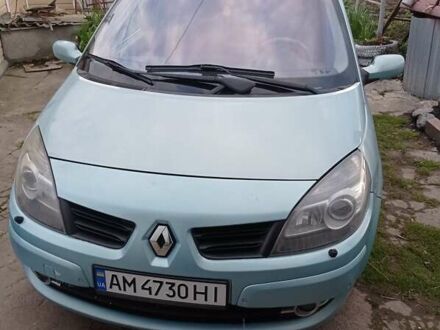 Зелений Рено Сценік, об'ємом двигуна 2 л та пробігом 262 тис. км за 5600 $, фото 1 на Automoto.ua