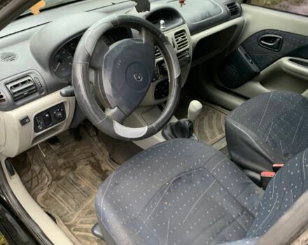 Черный Рено Симбол (Талия), объемом двигателя 1.4 л и пробегом 200 тыс. км за 1550 $, фото 8 на Automoto.ua