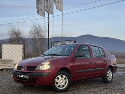 Червоний Рено Сімбол (Талія), об'ємом двигуна 1.4 л та пробігом 208 тис. км за 2650 $, фото 1 на Automoto.ua