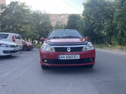 Красный Рено Симбол (Талия), объемом двигателя 1.1 л и пробегом 211 тыс. км за 3200 $, фото 1 на Automoto.ua