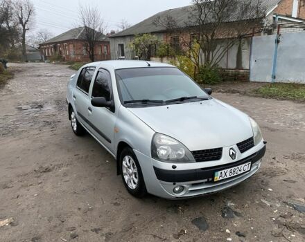 Серый Рено Симбол (Талия), объемом двигателя 1.4 л и пробегом 150 тыс. км за 3000 $, фото 7 на Automoto.ua