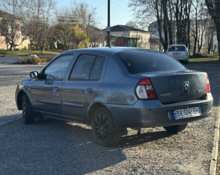 Серый Рено Симбол (Талия), объемом двигателя 1.4 л и пробегом 321 тыс. км за 3500 $, фото 1 на Automoto.ua