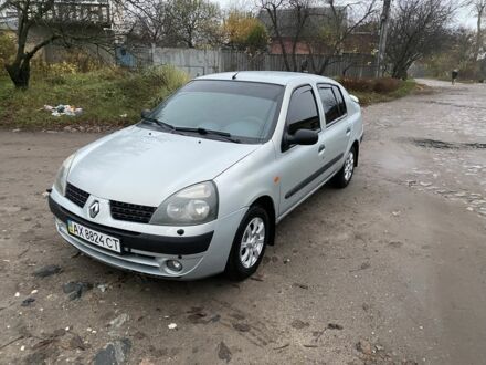 Серый Рено Симбол (Талия), объемом двигателя 1.4 л и пробегом 150 тыс. км за 3000 $, фото 1 на Automoto.ua