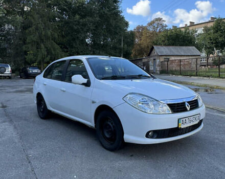 Белый Рено Симбол, объемом двигателя 1.39 л и пробегом 197 тыс. км за 4300 $, фото 10 на Automoto.ua