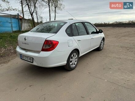 Белый Рено Симбол, объемом двигателя 1.39 л и пробегом 222 тыс. км за 3850 $, фото 1 на Automoto.ua