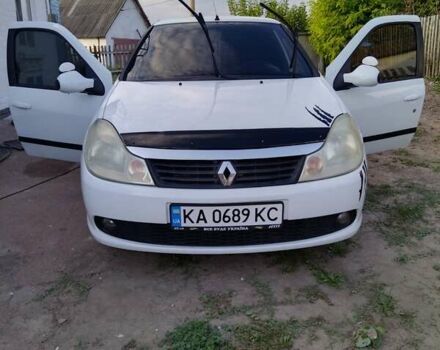 Белый Рено Симбол, объемом двигателя 1.39 л и пробегом 270 тыс. км за 3600 $, фото 1 на Automoto.ua