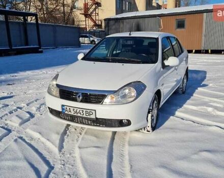 Белый Рено Симбол, объемом двигателя 1.39 л и пробегом 175 тыс. км за 4200 $, фото 1 на Automoto.ua