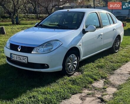 Белый Рено Симбол, объемом двигателя 1.39 л и пробегом 148 тыс. км за 5000 $, фото 1 на Automoto.ua