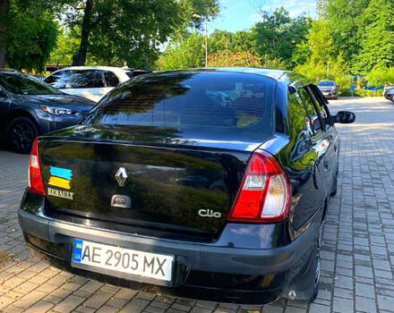 Черный Рено Симбол, объемом двигателя 1.4 л и пробегом 190 тыс. км за 2850 $, фото 6 на Automoto.ua