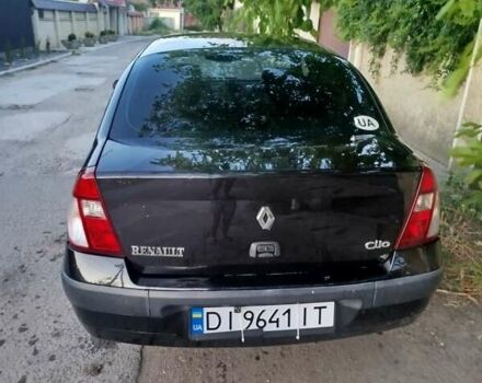 Черный Рено Симбол, объемом двигателя 1.4 л и пробегом 210 тыс. км за 4200 $, фото 1 на Automoto.ua