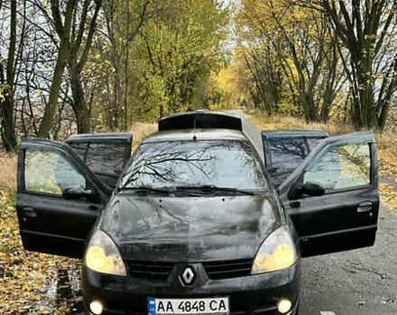 Черный Рено Симбол, объемом двигателя 1.39 л и пробегом 312 тыс. км за 5023 $, фото 1 на Automoto.ua