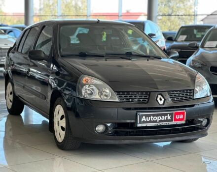 Черный Рено Симбол, объемом двигателя 1.4 л и пробегом 174 тыс. км за 3990 $, фото 1 на Automoto.ua