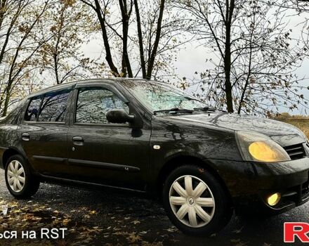 Черный Рено Симбол, объемом двигателя 1.4 л и пробегом 312 тыс. км за 5030 $, фото 5 на Automoto.ua