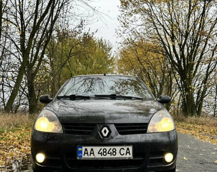 Черный Рено Симбол, объемом двигателя 1.39 л и пробегом 312 тыс. км за 5023 $, фото 7 на Automoto.ua