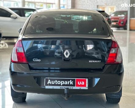 Черный Рено Симбол, объемом двигателя 1.4 л и пробегом 174 тыс. км за 3990 $, фото 4 на Automoto.ua