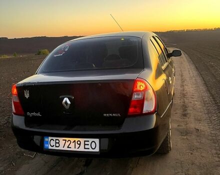 Черный Рено Симбол, объемом двигателя 1.4 л и пробегом 280 тыс. км за 2900 $, фото 2 на Automoto.ua