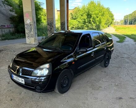 Черный Рено Симбол, объемом двигателя 1.4 л и пробегом 210 тыс. км за 2400 $, фото 1 на Automoto.ua