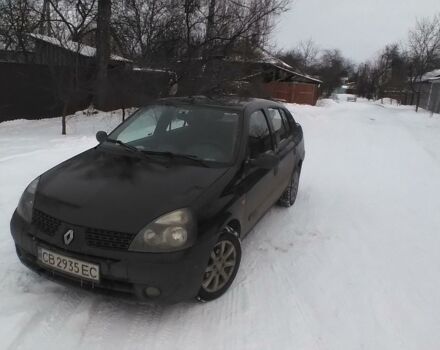 Черный Рено Симбол, объемом двигателя 1.4 л и пробегом 165 тыс. км за 3999 $, фото 1 на Automoto.ua