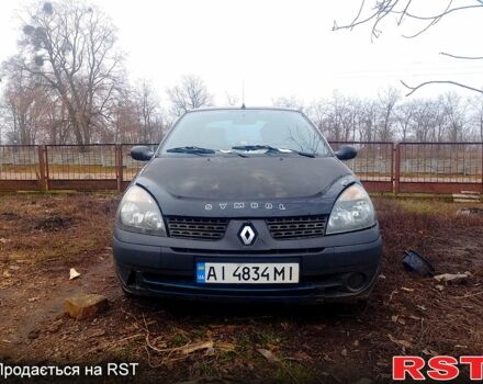 Черный Рено Симбол, объемом двигателя 1.4 л и пробегом 294 тыс. км за 2800 $, фото 1 на Automoto.ua