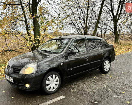 Черный Рено Симбол, объемом двигателя 1.39 л и пробегом 312 тыс. км за 5023 $, фото 1 на Automoto.ua